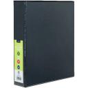 J.Burrows Recycled Insert Binder A4 3 D-Ring 38mm Black