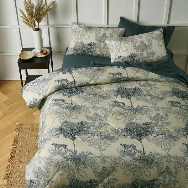 The Big Sleep Matteo Printed Microfibre Quilt Cover Set Queen