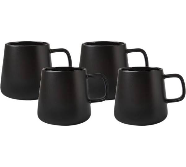 Maxwell & Williams Blend Sala Mug 375ml Set of 4 Black