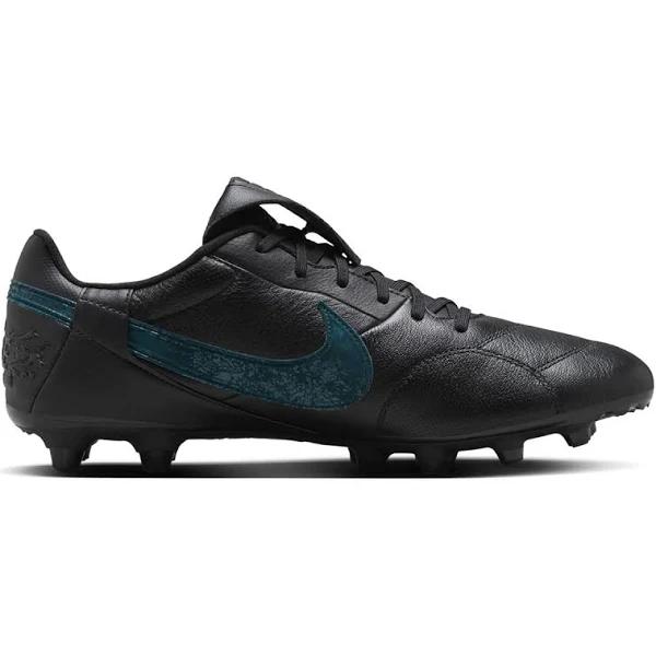 Nike Premier 3 Football Boots Black/Green US Mens 8 / Womens 9.5