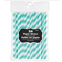 Paper Straws 24 Pack - Royal Blue