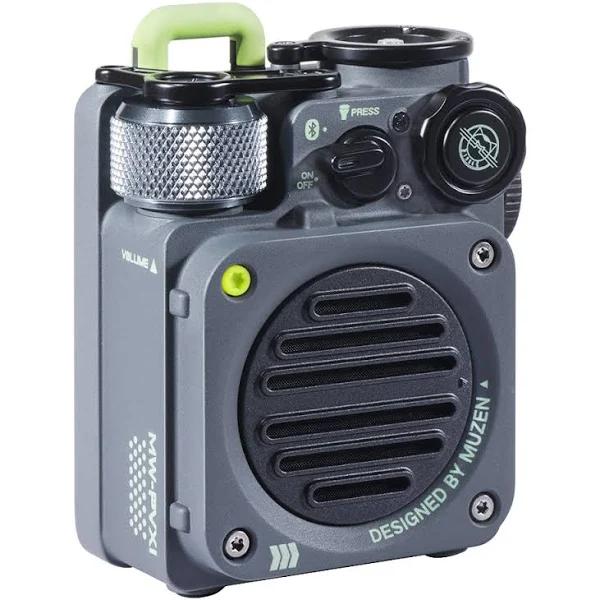 MUZEN Wild Mini Rugged Outdoor Speaker, Bluetooth Portable Speaker