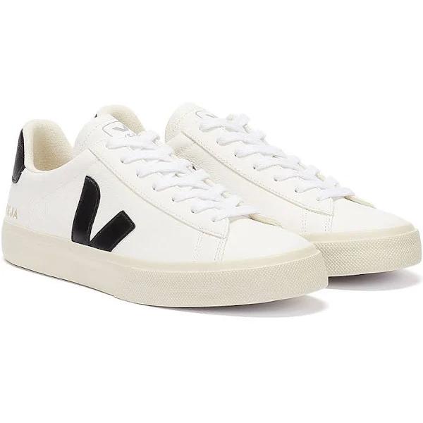 Veja - Men - Campo Rubber-Trimmed Leather Sneakers White - EU 45