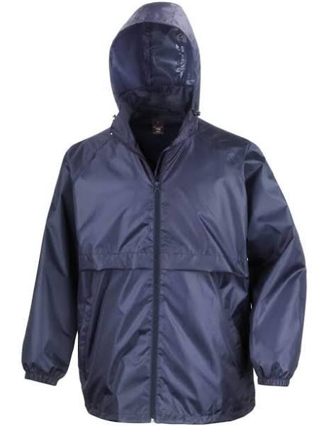 Result Core Men's Outdoor Lightweight Waterproof Jacket Navy S