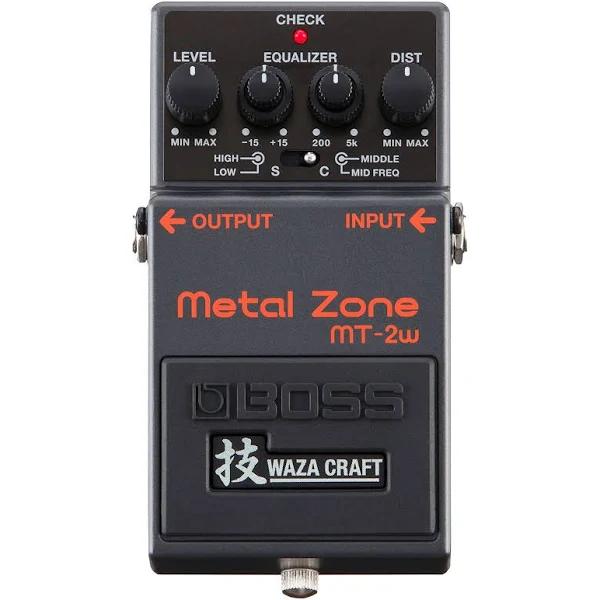 Boss MT-2W Waza Craft Metal Zone Pedal