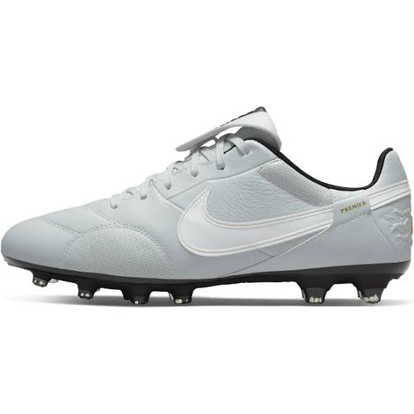 Nike The Premier III FG Pure Platinum White Black