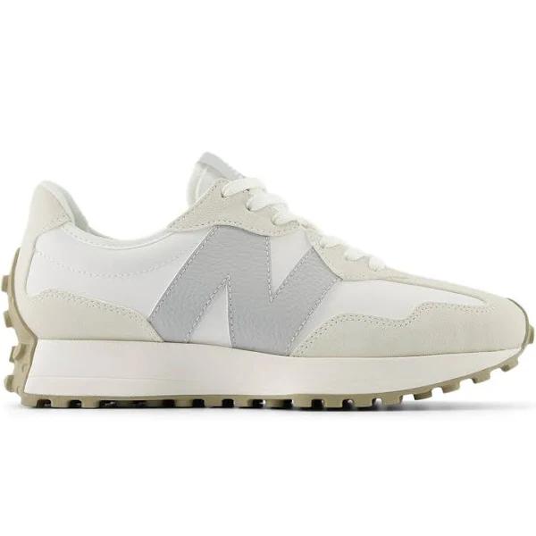 New Balance Women's 327 Sea Salt/Brighton Grey - Size 5