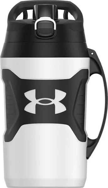 UA 64oz Playmaker Jug White/Black OSFA