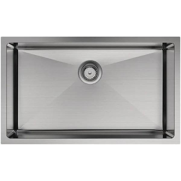 Fienza Hana Single Kitchen Sink 55L Stainless Steel 68405