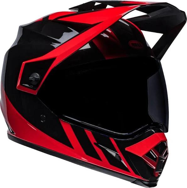 Bell MX-9 Adventure MIPS Dash Black/Red Helmet - XL