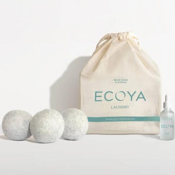 ECOYA: Wild Sage & Citrus Laundry Dryer Ball Set