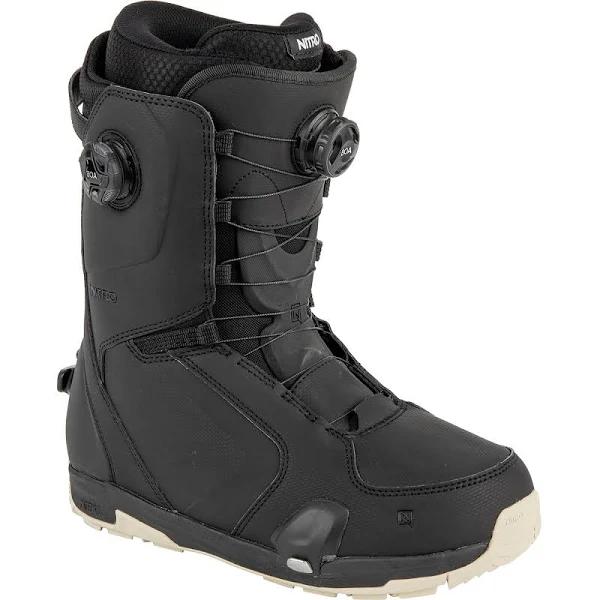 Nitro Darkseid Step On Boa Snowboard Boots - Black - 2024