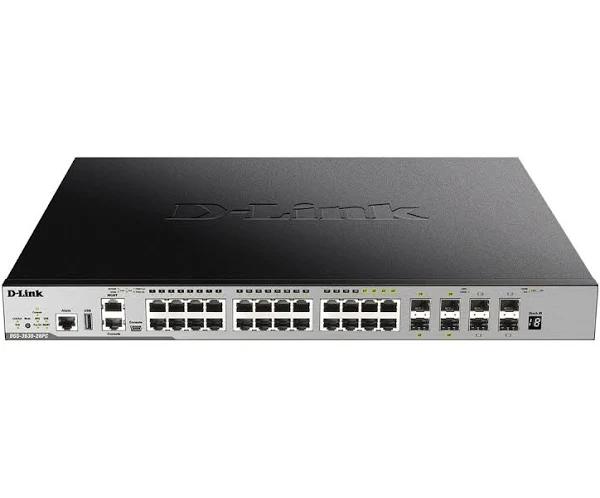 D-Link DGS 3630-28pc Switch Black