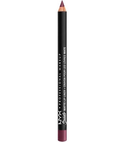 NYX Suede Matte Lip Liner SMLL35 Prune / Glitz