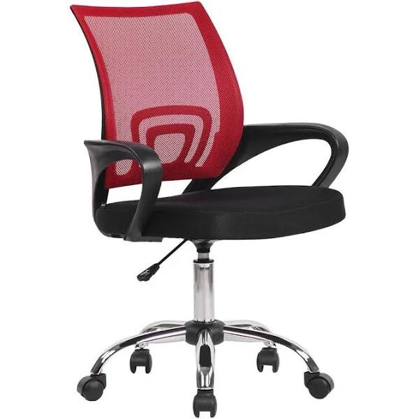 Ergonomic Mesh Office Chair Executive Computer Work Armchair Red