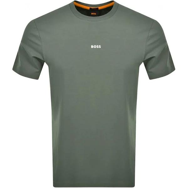 Boss Chup Short Sleeve T-Shirt Green S Man 50473278-076-S