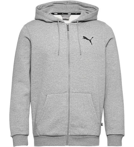 Puma Essentials Small Logo Hoodie Grey XL