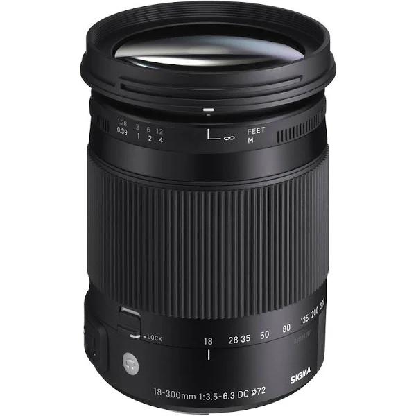 Sigma 18-300mm f/3.5-6.3 DC Macro OS HSM Contemporary Lens for Nikon