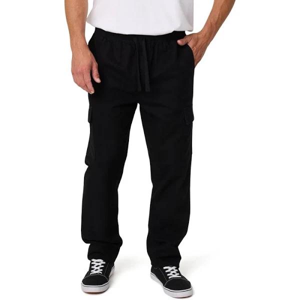 Allgood Men's Cargo Pants - Black - Size XL