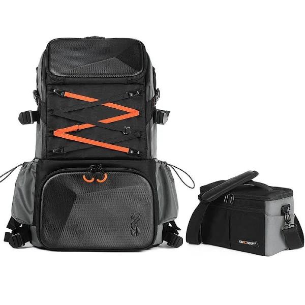 Pro DSLR Camera and Laptop Backpack 32L with Shoulder Bag - Backpack 32L Star Wander03 (Black)