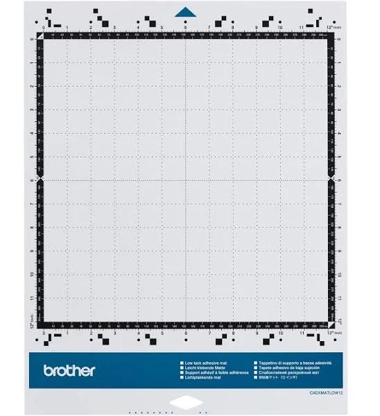 Brother CADXMATLOW12 12" x 12" Low Tack Adhesive Mat