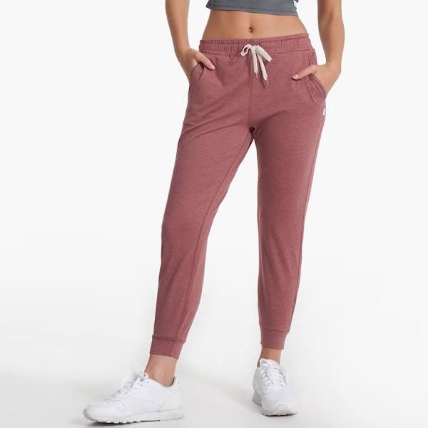 Women's Performance Jogger - Long by Vuori | XXS | Marsala Heather