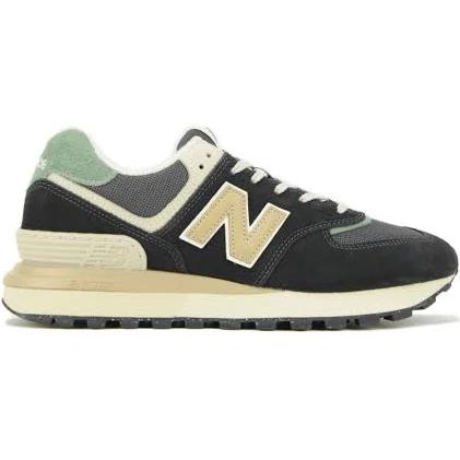 New Balance Men's U574LGFB Sneakers in Black, Size UK 9 | END. Clothing