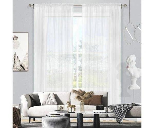 Madison Sheer Rod Pocket Curtain