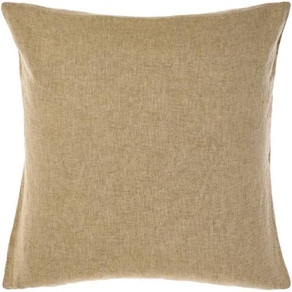 Hemp Triblend Ochre European Pillowcase by Linen House