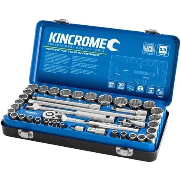 Kincrome K28011 - Socket Set 3/8" Drive 39 Piece Metric/Imperial