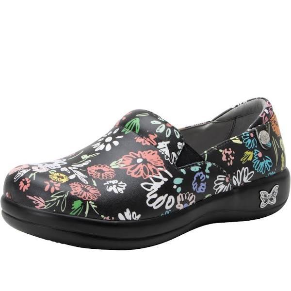 Alegria Kelli Nursing Shoes Slip On Women's Work Hospitality - Doodley Doo - EU 41