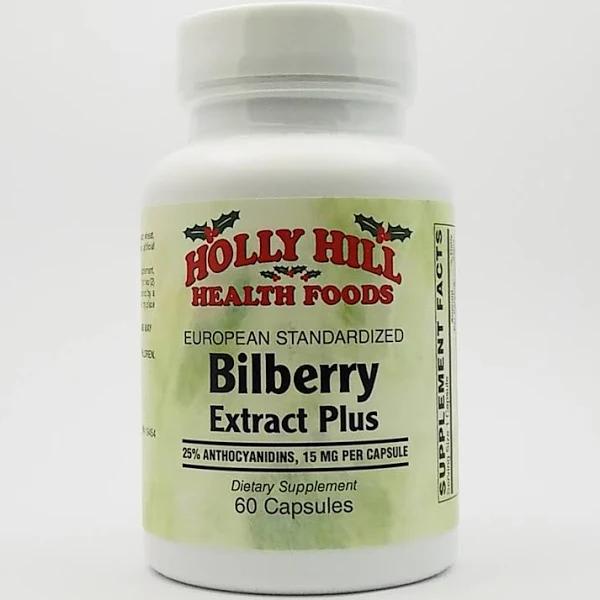 BIOVEA Bilberry Extract Plus 15mg 60 Capsules