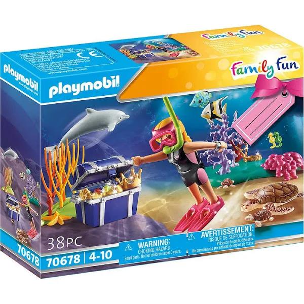 Playmobil Treasure Diver Gift Set 70678