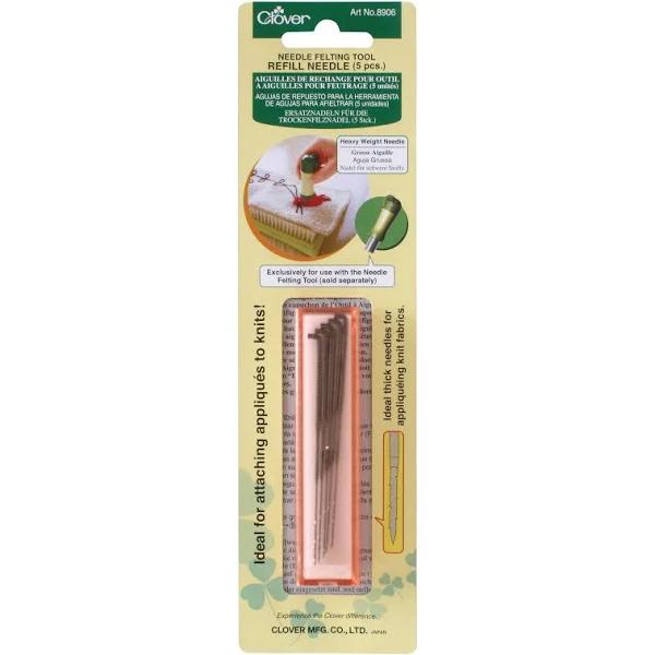 Clover Felting Needle Tool Refill Heavy Weight