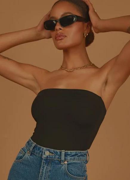 Uptown Tube Top - Black Black / AU 20