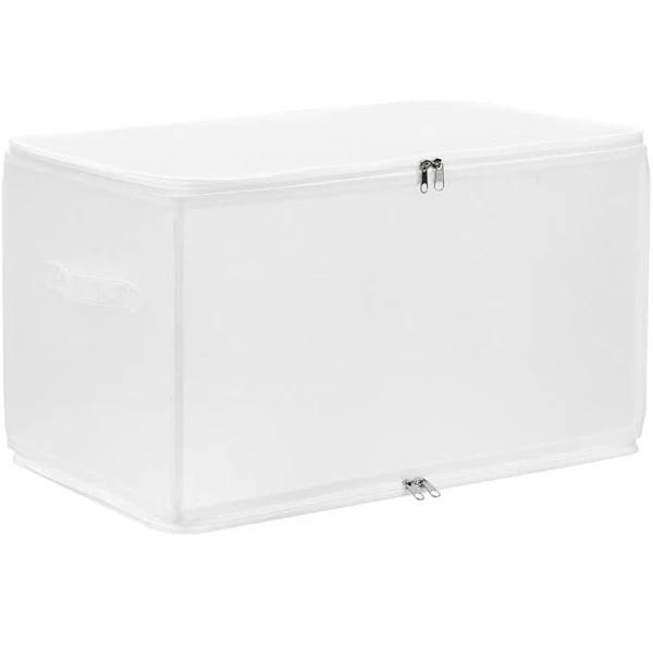 Boxsweden 47-Litre Foldaway Storage Box - White