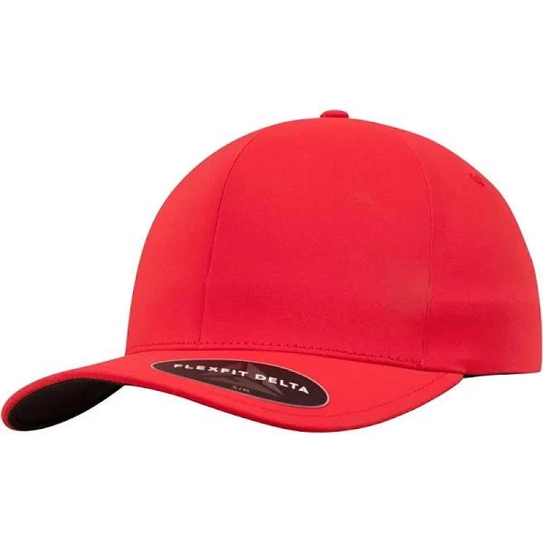 Flexfit Delta Cap Red S-M Man 180-00199-0053