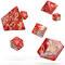 Oakie DOAKIE Dice RPG Set GemiDice - Red Sky (7)