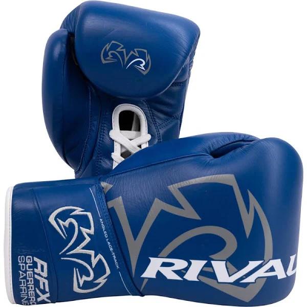 Rival RFX-Guerrero HDE-F Blue Sparring Gloves - 12oz