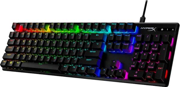 HyperX Alloy Origins PBT Mechanical Gaming Keyboard - Aqua Switches