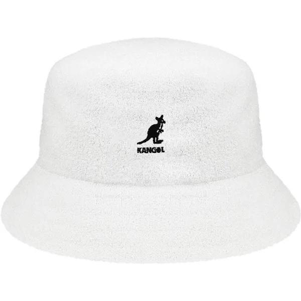 Kangol Bermuda Bucket Hat - White, L