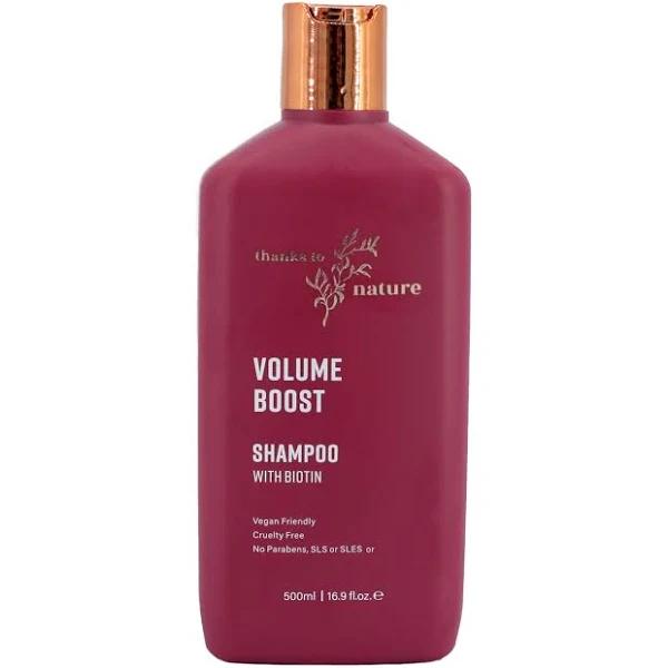 Thanks to Nature Volume Boost Shampoo with Biotin 500ml