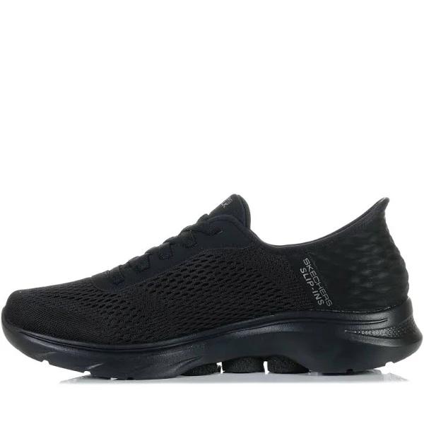 Skechers Slip-ins Go Walk 7 Shoe - Free Hand - Black/Black - Mens