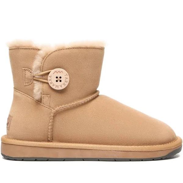 TARRAMARRA Premium Australian Sheepskin Boots Unisex Mini Button Plus