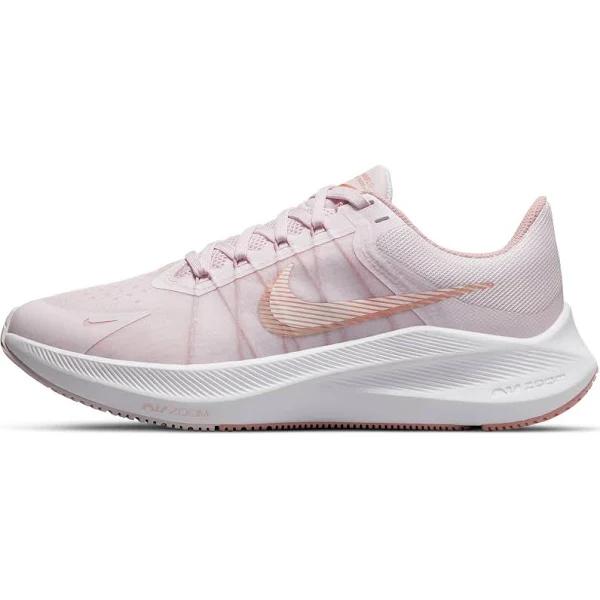 Nike Women's Winflo 8 Running Shoes (Light Violet/Metallic Red Bronze/Champagne/White, Size 6.5 US)