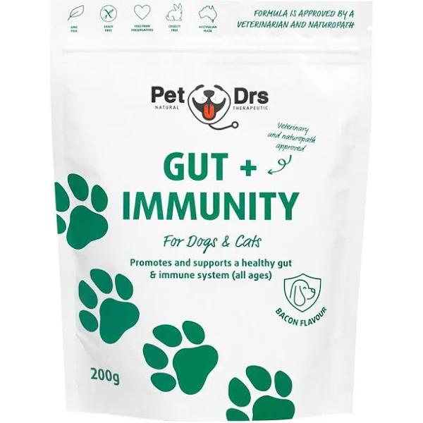 Pet DRS Gut + Immunity Supplement (For Dogs & Cats) 200g