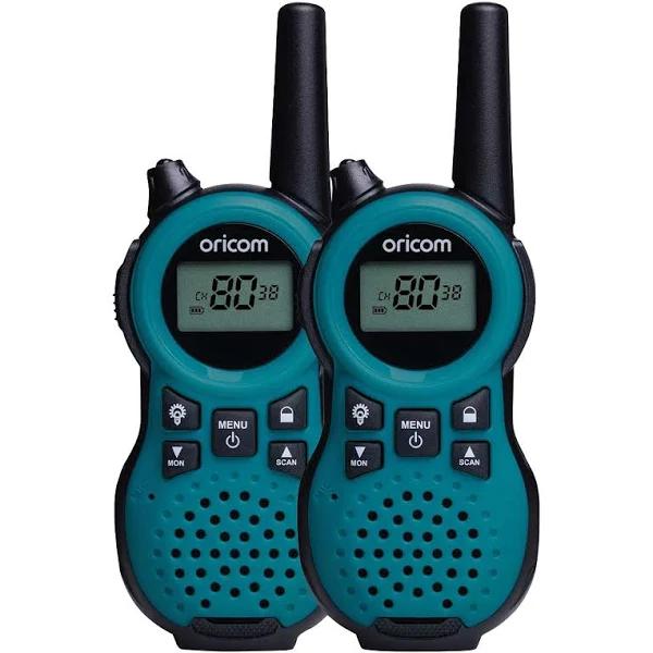 Oricom PMR795BL Handheld UHF CB Radio Twin Pack