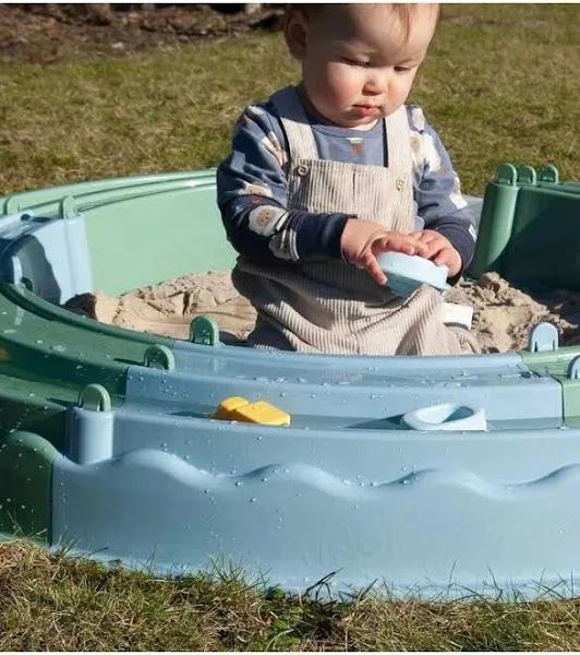 Viking Toys Reline Sandpit with 2 Boats + 2 Cars