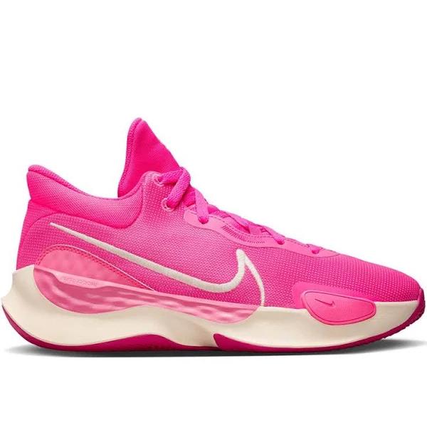 Nike Renew Elevate 3 Basketball Shoes Pink/Beige US Mens 10 / Womens 11.5