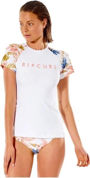 Rip Curl Sunset Waves Short Sleeve Rash Shirt - 6